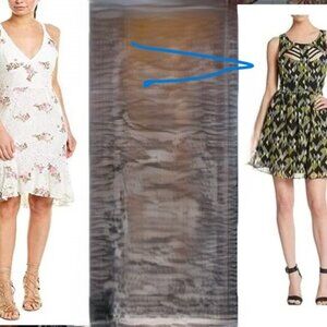 NWT $247 Dresses White Ferrara WAYF French Connection S 6 8